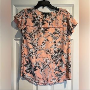 Tropical Short Sleeve Blouse